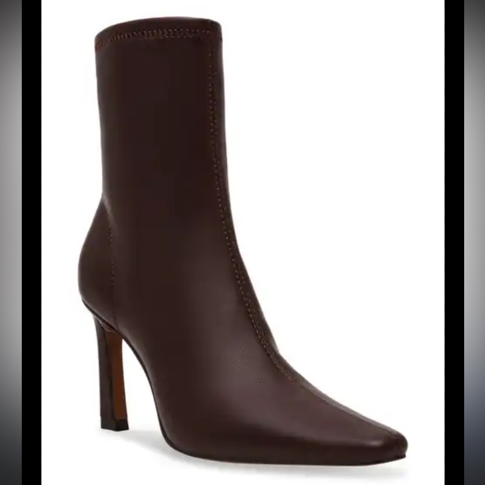 Steve Madden Dark Brown Heeled Boots
